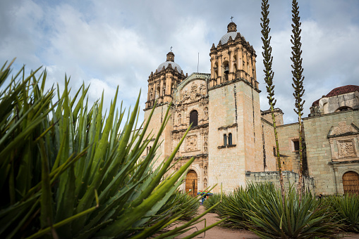 The Church of Santo Domingo de Guzmán in Oaxaca, Mexico.