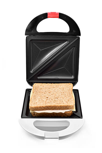 istock sandwich in a sandwich toaster 618063090