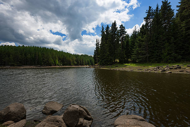 istock Magnificent daily landscape at Shiroka Polyana Dam, Bulgaria 618063330