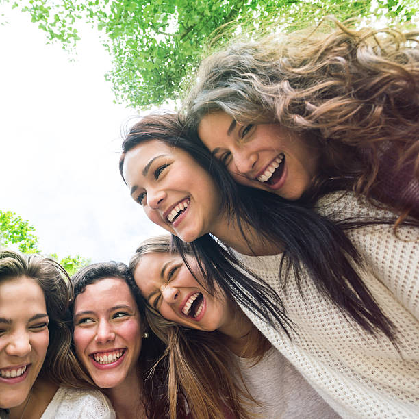 istock Group of friends having fun 618065024