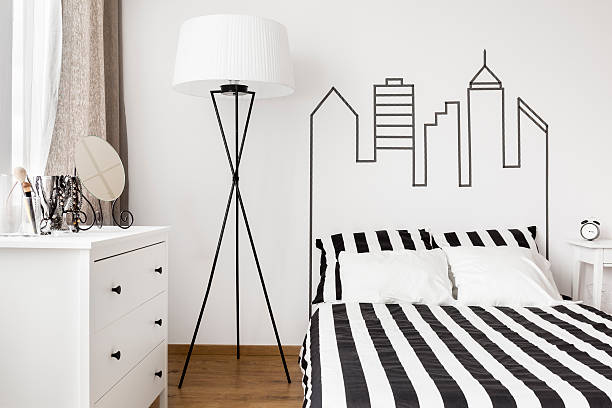istock White furniture in bedroom 618066418