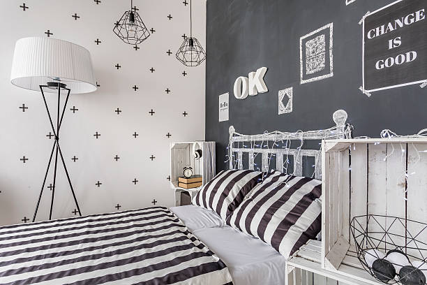 istock Bedroom of contrasts 618069408