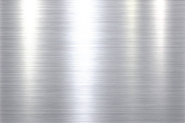 Brushed metal background Metal texture background can be used for design. With space for text. brushed metal stock illustrations