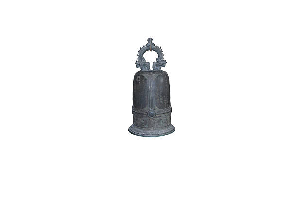 Image of a prayer bell from a South-east Asian Buddhist temple
