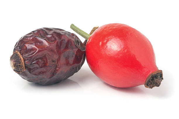 istock dried and fresh rose hip berry isolated on white background 618185248