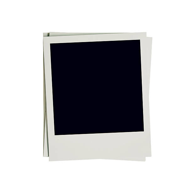 istock Frame photo blank on isolated white with clipping path. 618188786