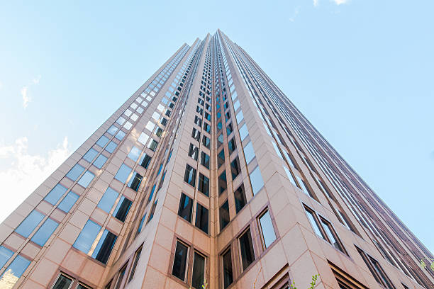 istock looking up of office buildings 618191072