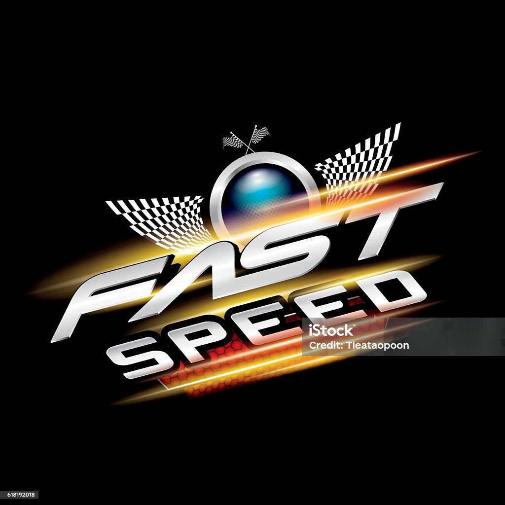 Speed Fast Rockets Logo Fast Speed Logo Concept Vector Stock Illustration - Download Image Now ...