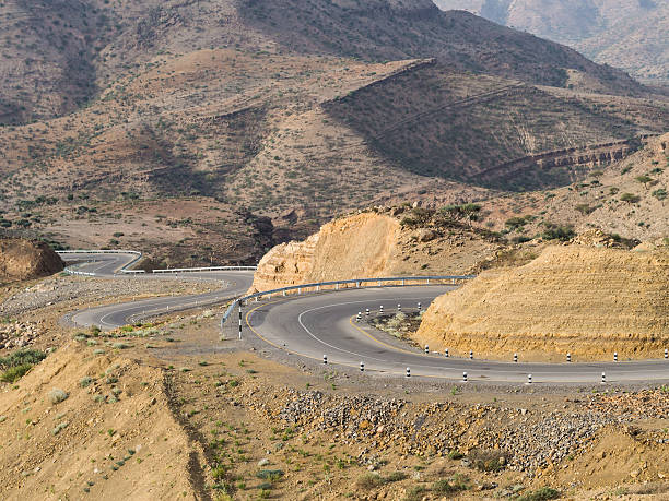 istock Dry landscape in Ethiopia in July. 618193404