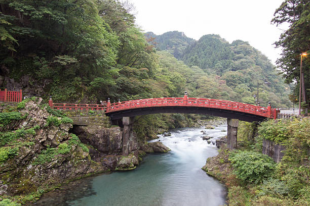 istock Shinkyo Bridge, Nikko, Japan 618197028