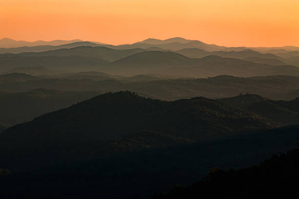 istock Sunset Smoky Mountains National Park Tennessee 618200022
