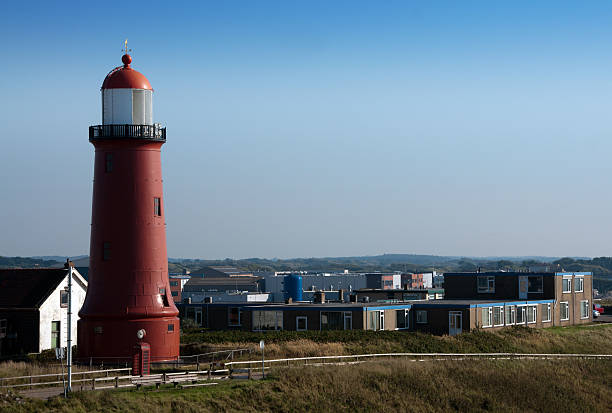 faro a ijmuiden - ijmuiden foto e immagini stock