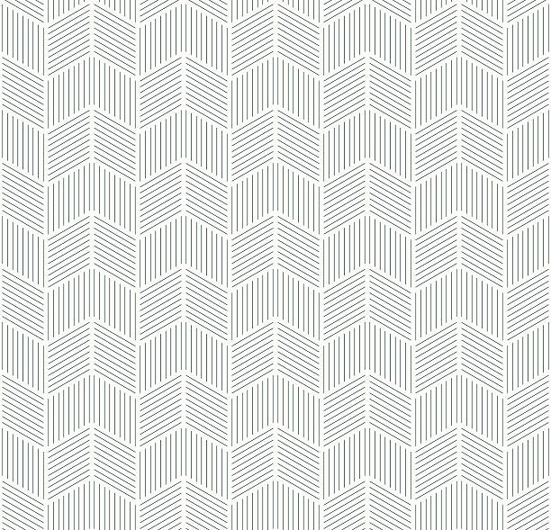 illustrazioni stock, clip art, cartoni animati e icone di tendenza di modello monocromatico senza cuciture di strisce. - zigzag