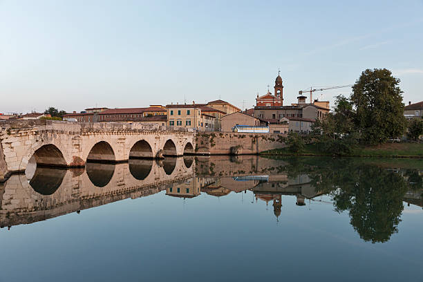 istock Bridge of Tiberius in Rimini, Italy. 618212862