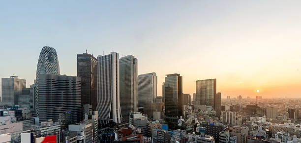 Shinjuku Ward Skyline in Tokio, Japan. – Foto