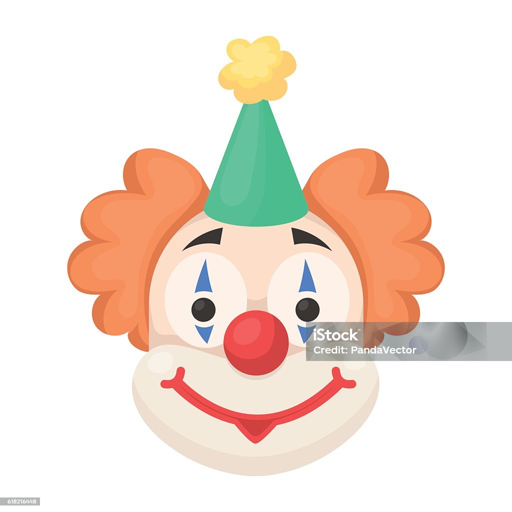 Ilustración de Icono De Payaso En Estilo De Dibujos Animados Aislado Sobre Fondo Blanco Circo y más Vectores Libres de Derechos de Cabeza de animal - iStock Ilustración de Icono De Payaso En Estilo De Dibujos Animados Aislado Sobre Fondo Blanco Circo y más Vectores Libres de Derechos de Cabeza de animal - iStock