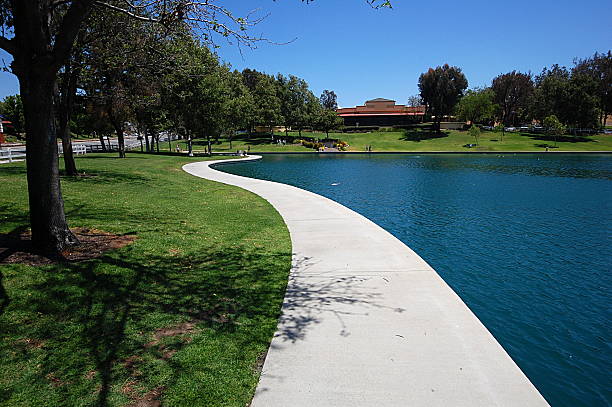 Public Park in Temecula California stock photo