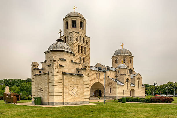 istock Church Saint Luka in Belgrade 618216946
