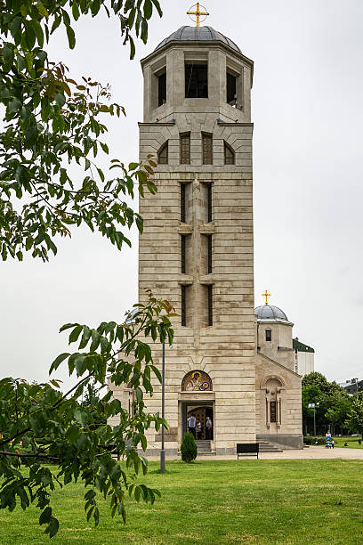 istock Church Saint Luka in Belgrade 618217084