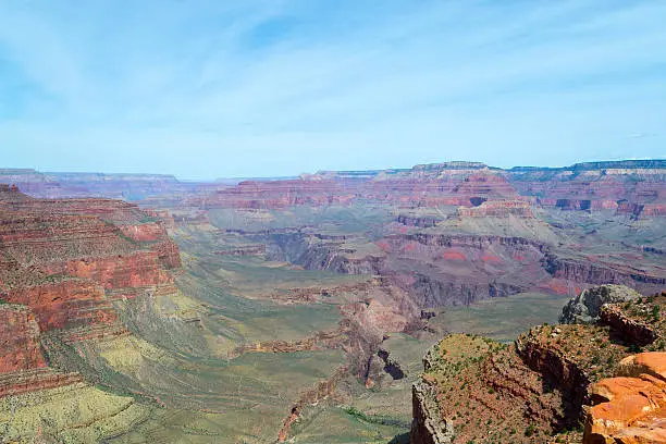 Grand Canyon (AZ, USA) is up to 18 miles wide and 277 miles long