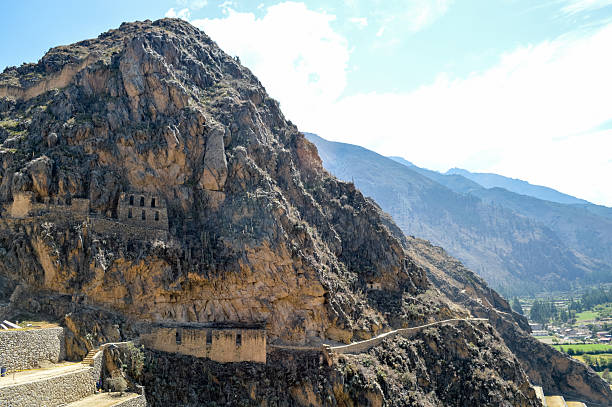 istock Inca Ruins in Peru - Ollantaytambo Fortress 618221606