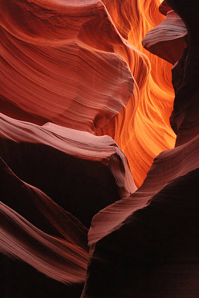 istock Sandstone red rocks at Antelope Canyon 618221828