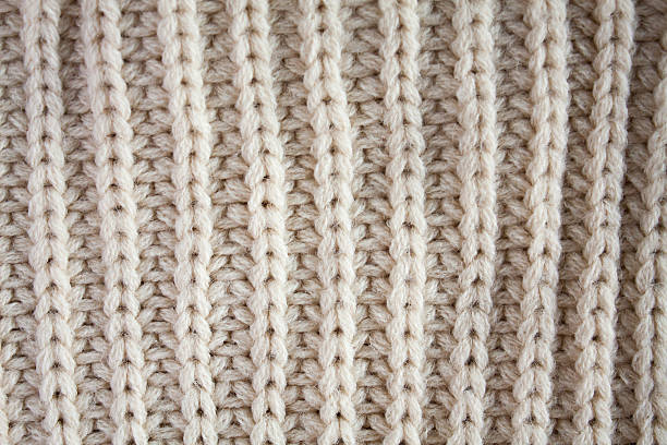 istock Close up on knit woolen fur texture 618226140