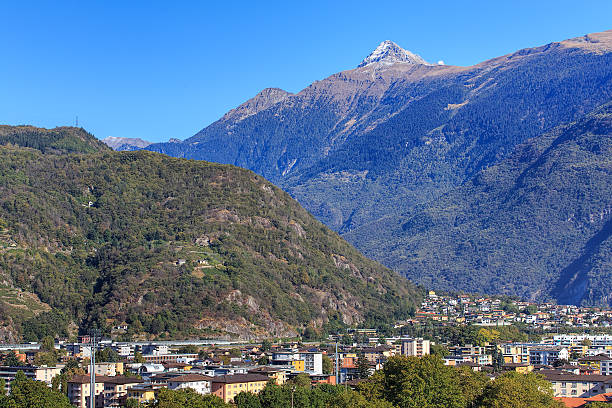 istock View in Bellinzona, Switzerland 618316340