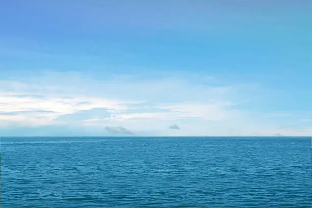 Photo of blue sea,  ocean background