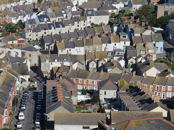 istock Village of Chesil in Dorset 618318180