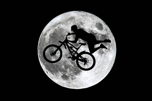 Full moon free rider jumping