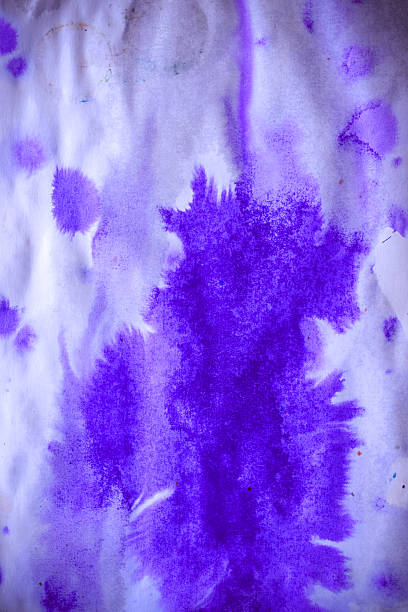 istock abstract ink stains with wet streaks on white paper 618327122
