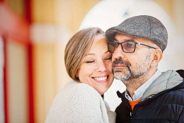 istock Mature couple in love 618328544