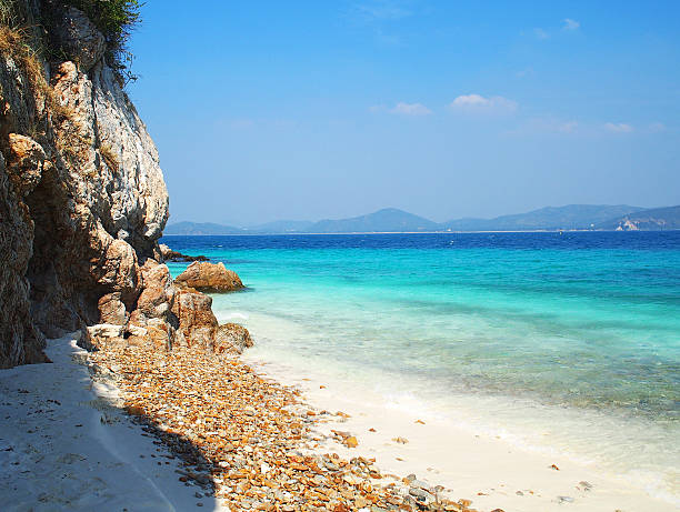 istock Dream scene, beautiful beach. Summer nature view 618330054