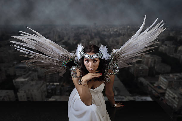 istock woman with angel wings 618336448