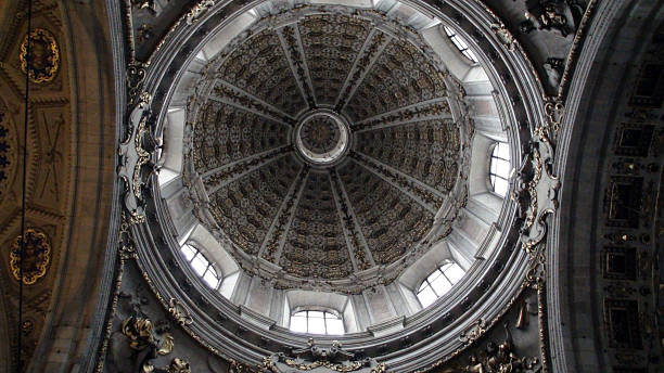 istock Scene Of Como Cathedral Dome In Italy Europe 618338088