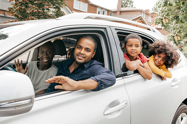 istock Our happy family of five 618340040