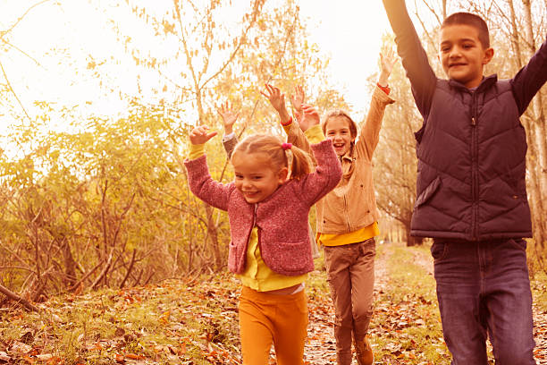 istock Portrait of medium group children. 618342312