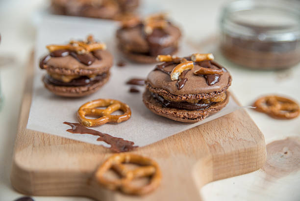 istock Sweet and salty macarons 618345132