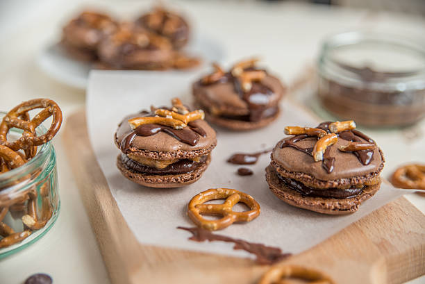istock Sweet and salty macarons 618345674