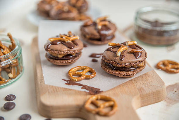 istock Sweet and salty macarons 618345816