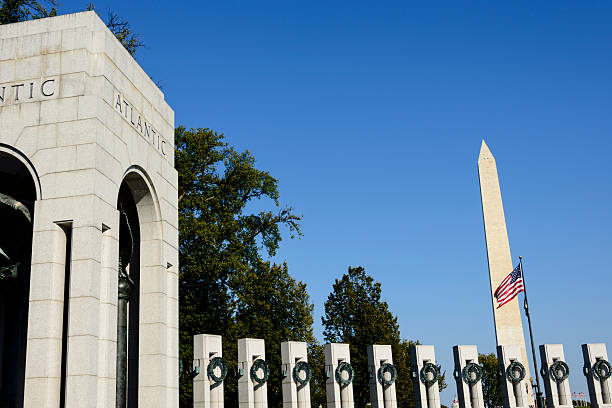 istock World War II Memorial in Washington DC 618348202