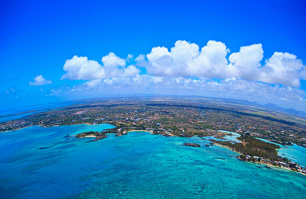 istock Aerial view of Mauritius 618349976