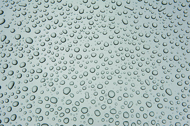 istock drops of water-repellent surface in black & white 618353070