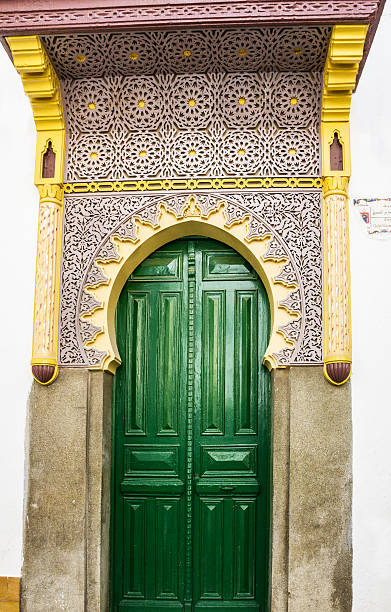 istock Mosque door in Tanger old town, Morocco 618357302