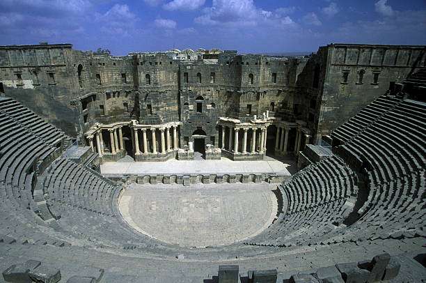 istock MIDDLE EAST SYRIA BOSRA RUINS 618360240
