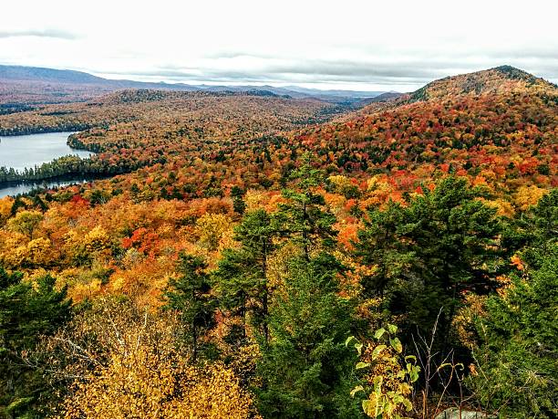 istock Autumn at Blue Mountain Lake 618362344