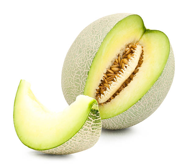 istock green cantaloupe melon isolated 618362842