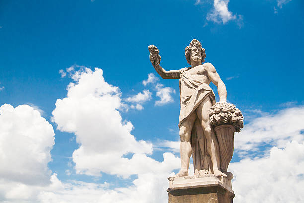 istock Statue of Autumn, or Bacchus in Holy Trinity Bridge 618362998