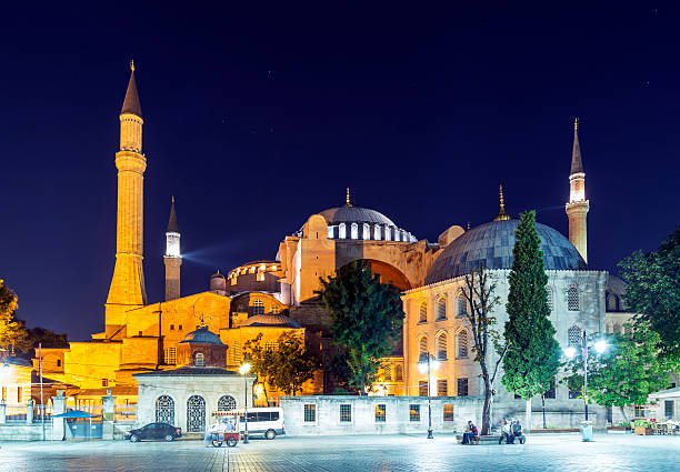 istock Hagia Sophia at night,Istanbul, Turkey. 618418966